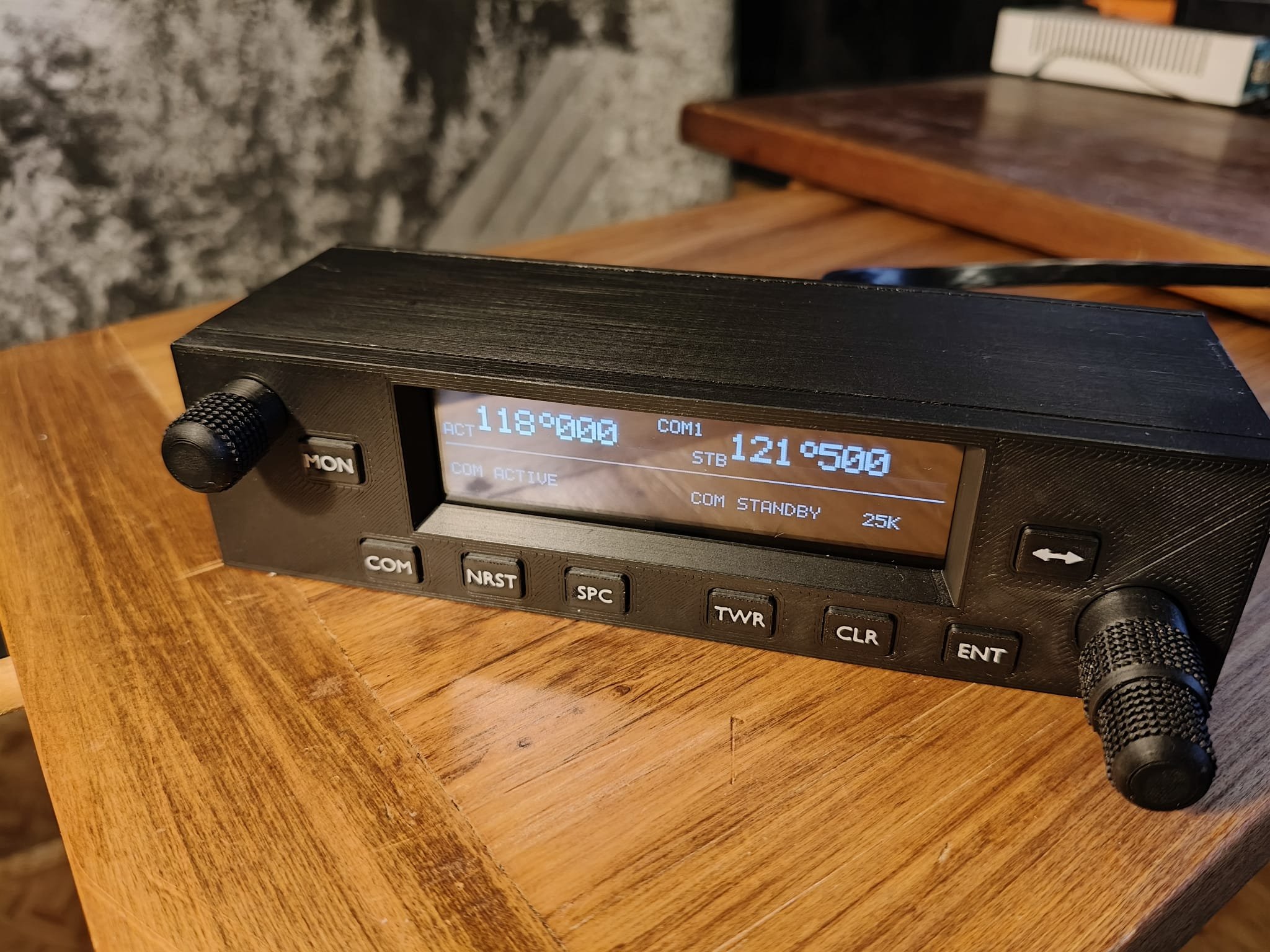 PRD-225 VHF COM radio panel